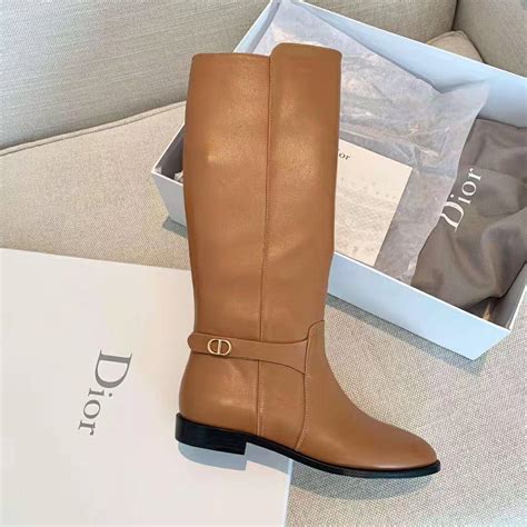 Dior Empreinte Boot Ochre Soft Calfskin 